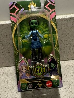 Wicked Elphaba Thropp Shiz University  Small Doll Character 3’ NIB Mattel Wicked